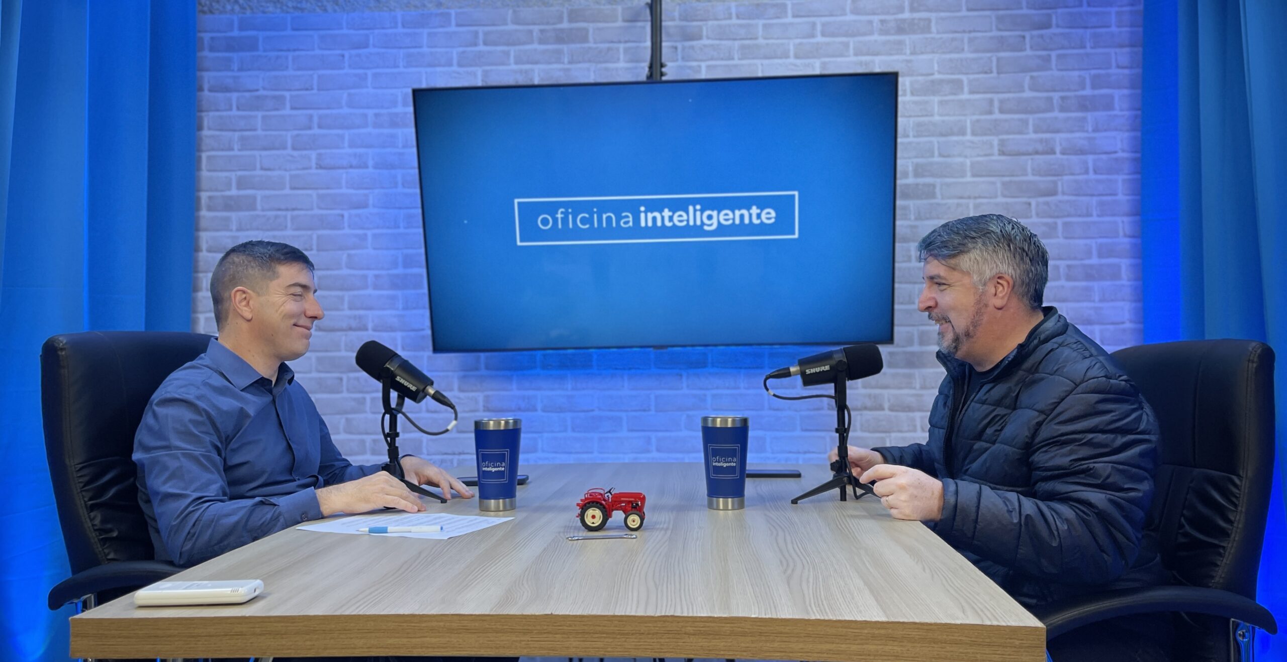Cesar Coimbra e Jeison Cocianji no Podcast da Oficina Inteligente